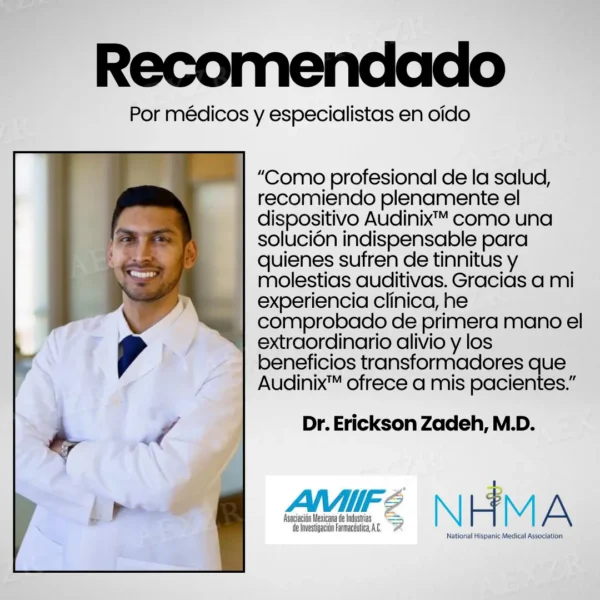 Audinix™ Tinnitus Dispositivo de Alivio