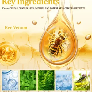 🔥FDA Approved⭐ WHO Approved🌍 Cvreoz® Bee Venom Skin Treatment Cream - Fast and effective⚡ targeting all skin issues✅ If ineffective, a refund is guaranteed💯
