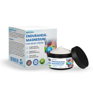 NESLEMY® EnduraHeal Magnesium Soothing Cream is specially designed for soreness and discomfort, helping you regain your energy and move forward with ease.