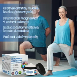 NESLEMY® EnduraHeal Magnesium Soothing Cream is specially designed for soreness and discomfort, helping you regain your energy and move forward with ease.