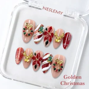 NESLEMY｜Euphoric Holiday Collection | 10PCS Handmade Press On Nails