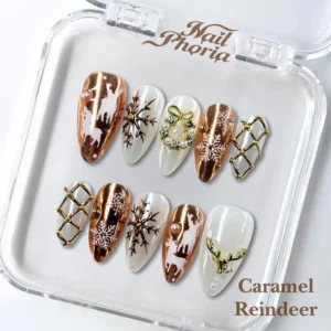 NESLEMY｜Euphoric Holiday Collection | MEGA LIVE 10PCS Handmade Press On Nails