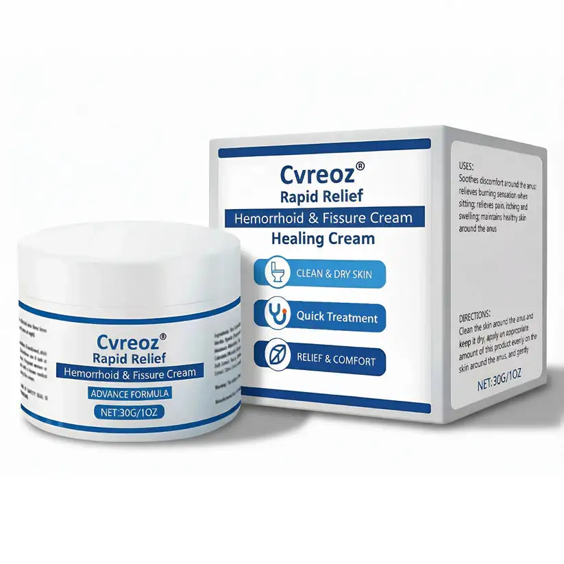 🏆Official Store | Upgraded Formula 🌱 Cvreoz® Rapid Relief Hemorrhoid & Fissure Healing Cream